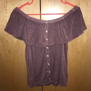 AMERICAN EAGLE OFF THE SHOULDER TOP